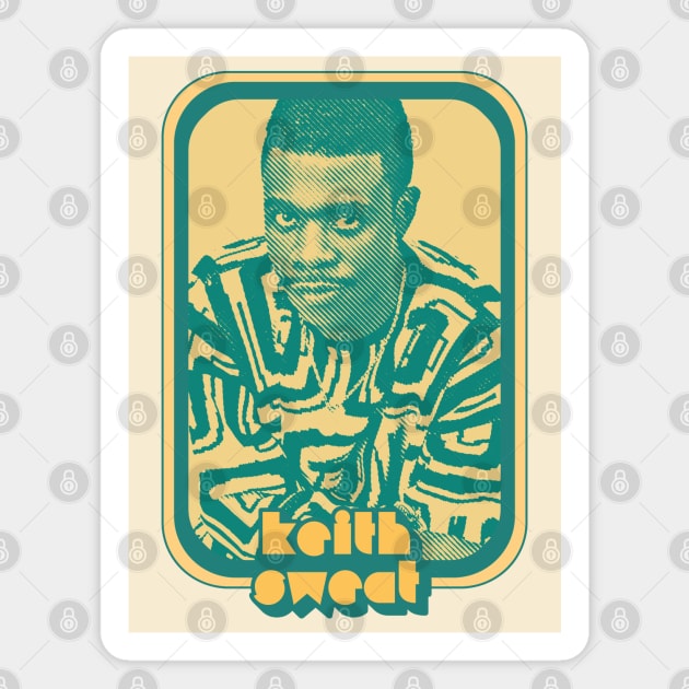 Keith Sweat /// Retro Style RnB Fan Design Magnet by DankFutura